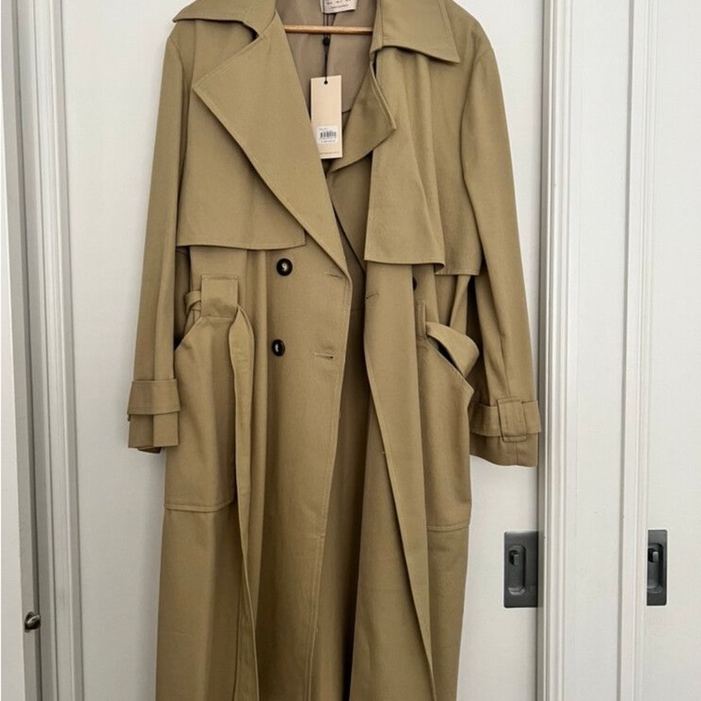 bec + bridge Beige Trench Coat - Picture 4 of 5